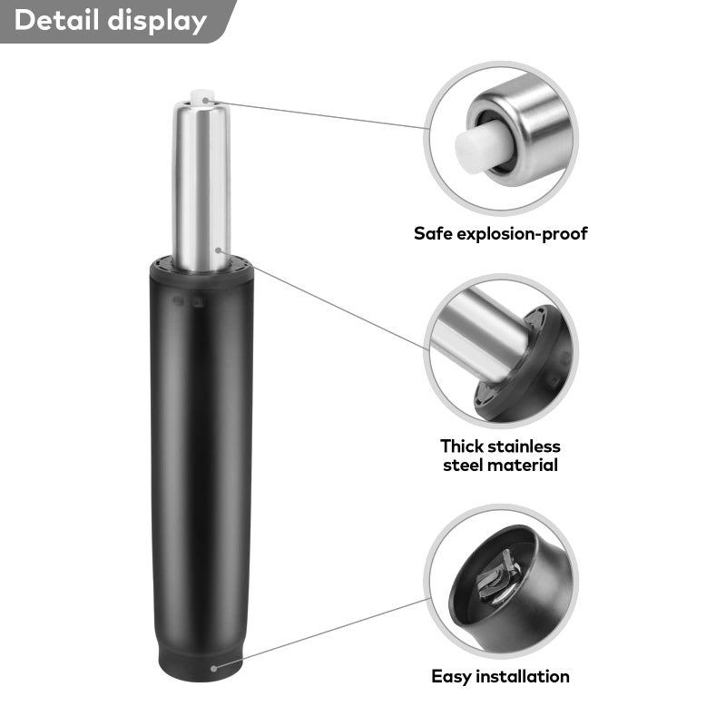 DOZYANT Gas Lift Cylinder Replacement Hydraulic Pneumatic Shock Piston Heavy Duty (450 lbs) Universal Size Fits Most Executive Office Chairs  Highest End Class 4 - Image 5